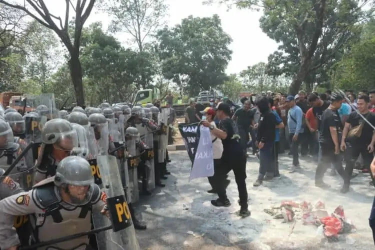 Polresta Tangerang Gelar Simulasi Sispamkota, Tingkatkan Kesiapan Hadapi Pemilu