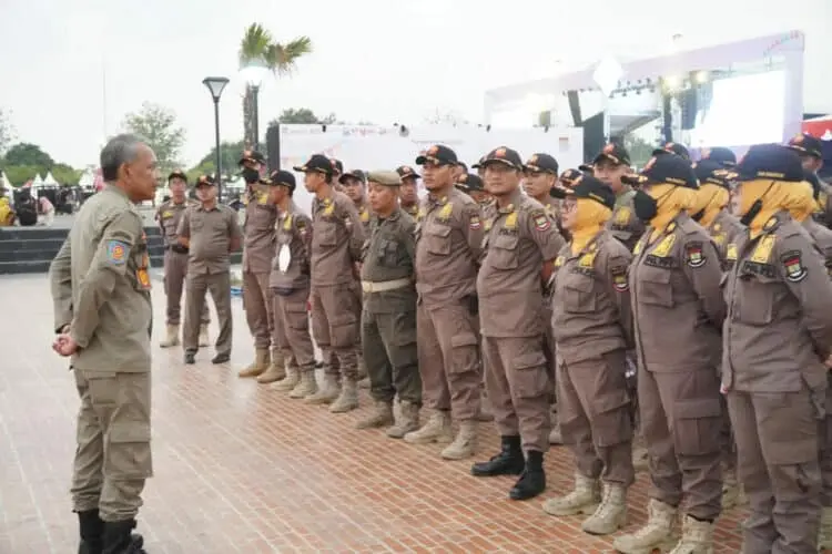 200 Personel Satpol PP Dikerahkan, Amankan Pagelaran HUT Kabupaten Tangerang ke-391