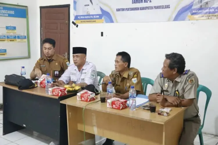 Optimalkan Peran UMKM, Pemdes Kaungcaang Gandeng BPN Pandeglang