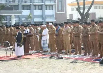 Kemarau Panjang Tak Kunjung Usai, ASN Pemkot Serang Gelar Solat Istisqo 