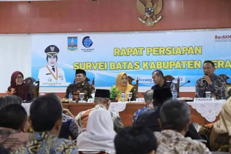 Pemkab Serang Kembali Lakukan Penertiban Batas Daerah atau Desa