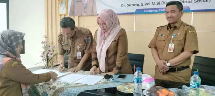 Kepala Dinsos Pandeglang Berganti, Sisa Anggaran Rp 2,8 Miliar 