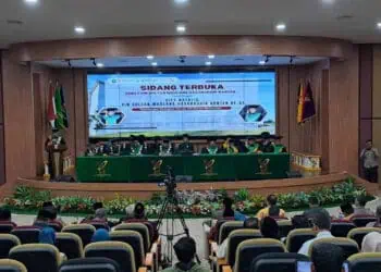 Suasana Dies Natalis ke 61 UIN Banten, Selasa (24)10/2023). (ISTIMEWA)