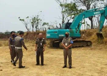 Galian Tanah di Mekar Baru dan Kronjo Distop Satpol PP Kabupaten Tangerang