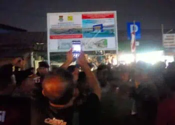 Pemasangan Plang di Pasar Kutabumi Dinilai P4KB Sudah Tepat