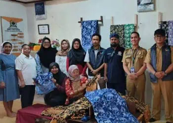 BUMDes Cikuya Mandiri Promosikan 8 Motif Batik Lokal
