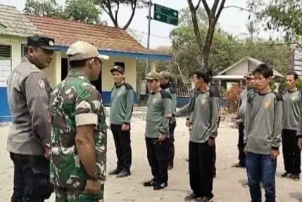 Anggota Linmas Desa Sodong Dibekali Teknis Pengamanan TPS