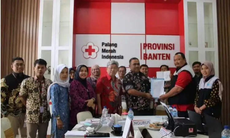 Nilai Tertinggi Nasional, PMI Banten Raih Akreditasi Utama