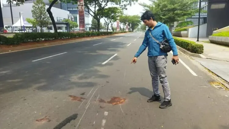 Tabrakan Beruntun di BSD, Lima Pengendara Terluka
