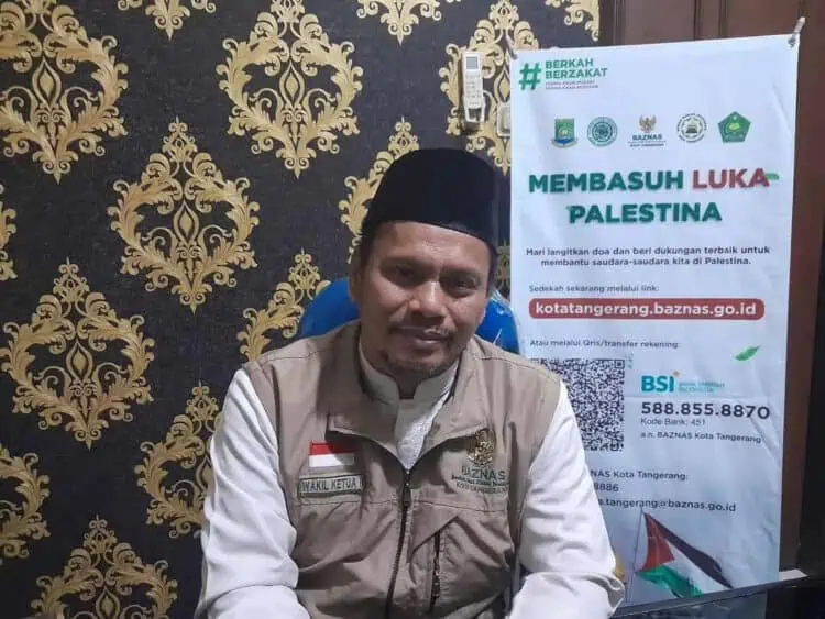 Baznas Kota Tangerang Kumpulkan Rp100 Juta Donasi Untuk Palestina