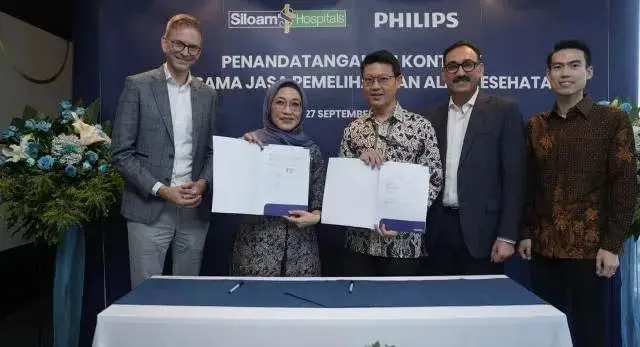 Grup RS Siloam Perbarui Perjanjian Kerja Sama Multitahun dengan Philips Indonesia