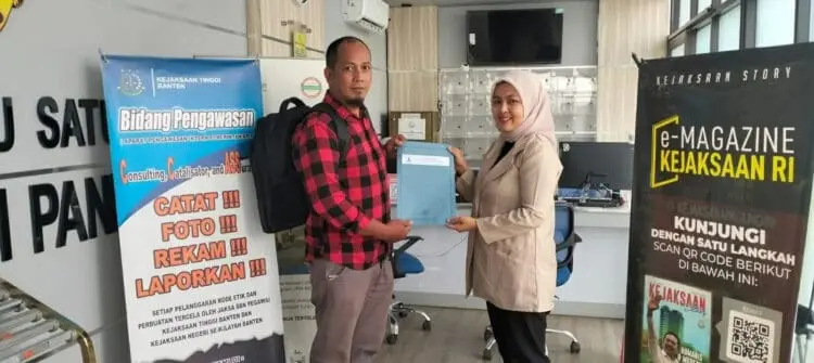 LIPP Banten Laporkan DPUPR ke Kejari Pandeglang, Terkait Temuan Proyek Hibah