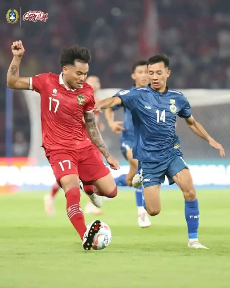Bertandang ke Brunei Darussalam, Indonesia Tetap Tampil Menyerang