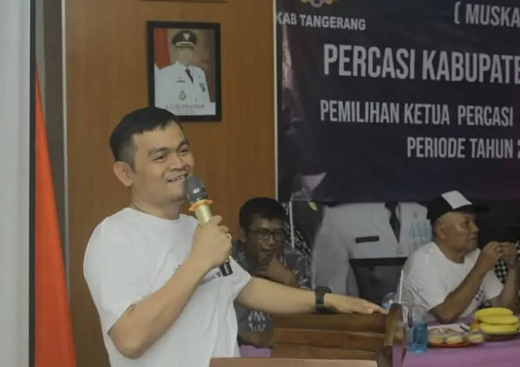Hendra Jadi Ketua Pengcab Percasi Kabupaten Tangerang