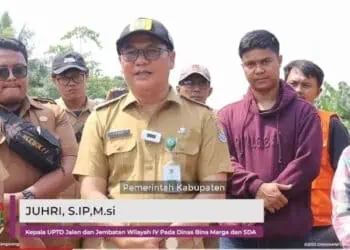 UPTD Jalan dan Jembatan Wilayah IV Lakukan Perbaikan di 22 Titik Ruas Jalan