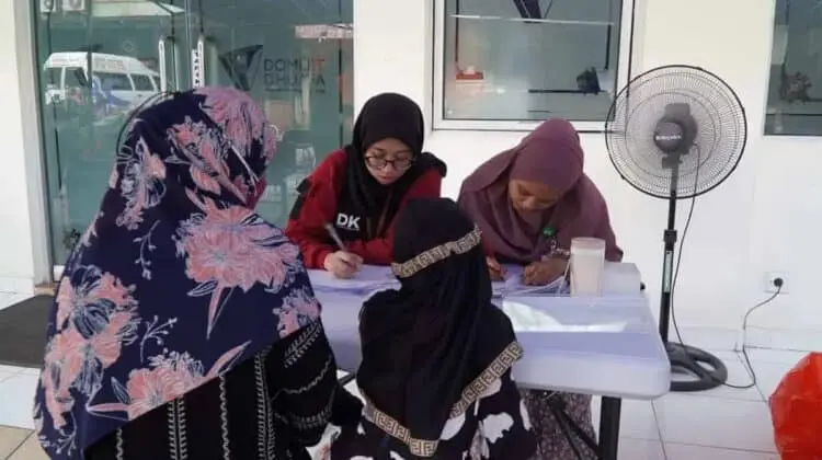 Dompet Duafa Skrining Kesehatan Pengungsi Di Ciputat