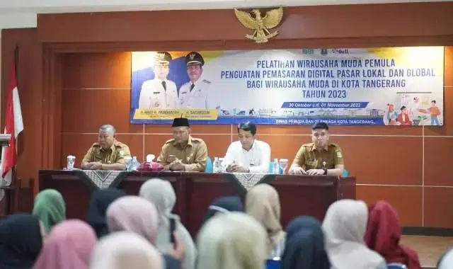Dispora Kota Tangerang Gelar Pelatihan Kewirausahaan Muda Pemula