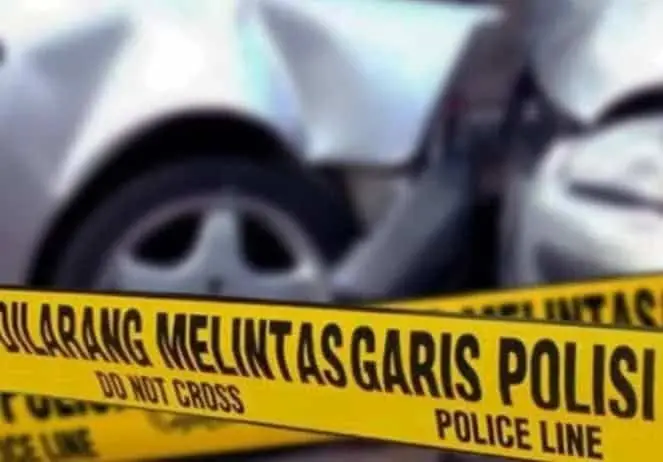 Diduga Terlindas Truk, Pengendara Sepeda Motor Tewas di Ciputat