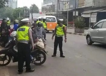 Nunggak Pajak, Ratusan Kendaraan Terjaring Razia di Karawaci