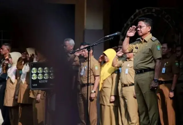 Sachrudin Mulai Sampaikan "Kata-kata Perpisahan" ke Pegawai Pemkot Tangerang