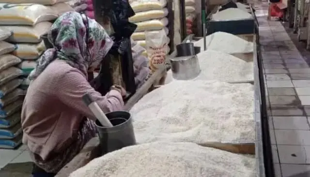 Dampak El Nino, Harga Beras di Pasar Rangkasbitung Tinggi