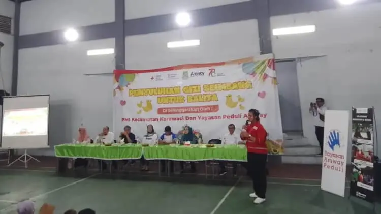 PMI Kota Tangerang Beri Penyuluhan Gizi Seimbang Pada Balita dan Ibu Hamil