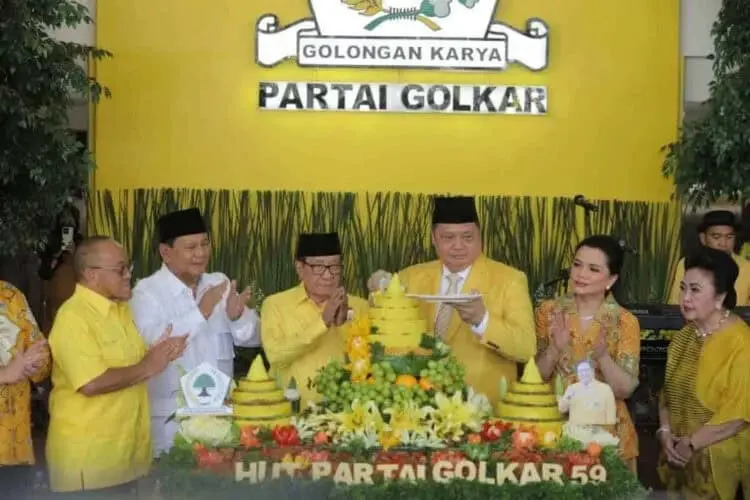 Partai Golkar Resmi Usung Pasangan Prabowo-GIbran