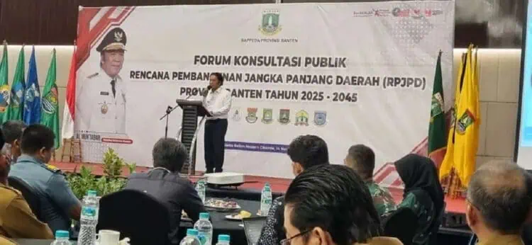 Gelar Forum Konsultasi Publik RPJPD, Pemprov Banten Terima 293 Usulan Program