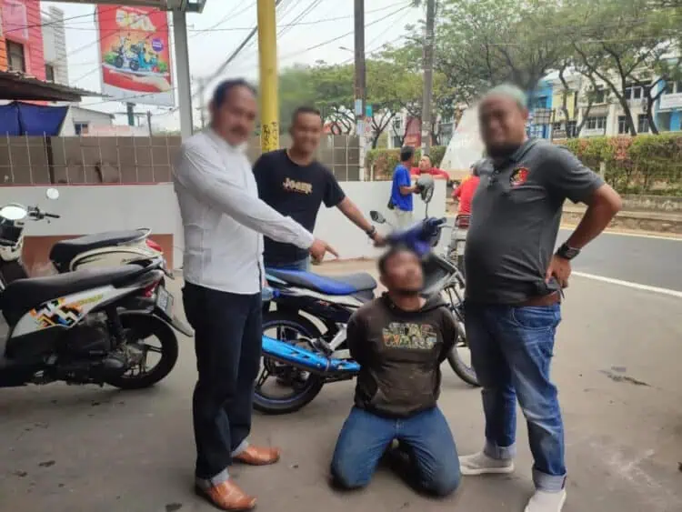 Kurang Dari 2 Jam, Pelaku Curanmor di Pondok Aren Dibekuk Polisi