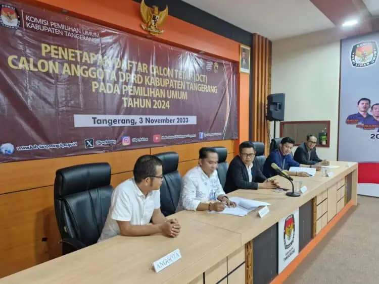 24 Hari Lagi Masa Kampanye Pileg 2024 di Kabupaten Tangerang Dimulai