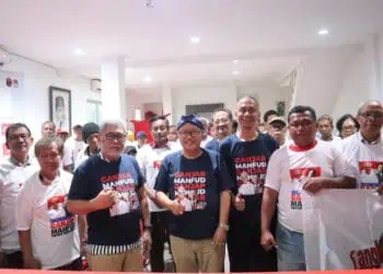 Serius Dukung Ganjar-Mahfud, Relawan Jangkar Baja Rilis Kaos Pemenangan