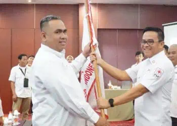 Dilantik Kembali Jadi Ketua PMI Pandeglang, Gunawan: Kita Pegang Teguh Prinsip Dasar Kemanusiaan 