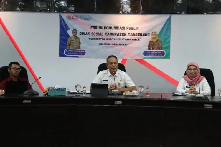 Dinsos Kabupaten Tangerang Gelar Forum Konsultasi Publik