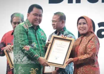 Bupati Serang Ratu Tatu Chasanah, raih penghargaan dari Kemenkes RI. (ISTIMEWA)