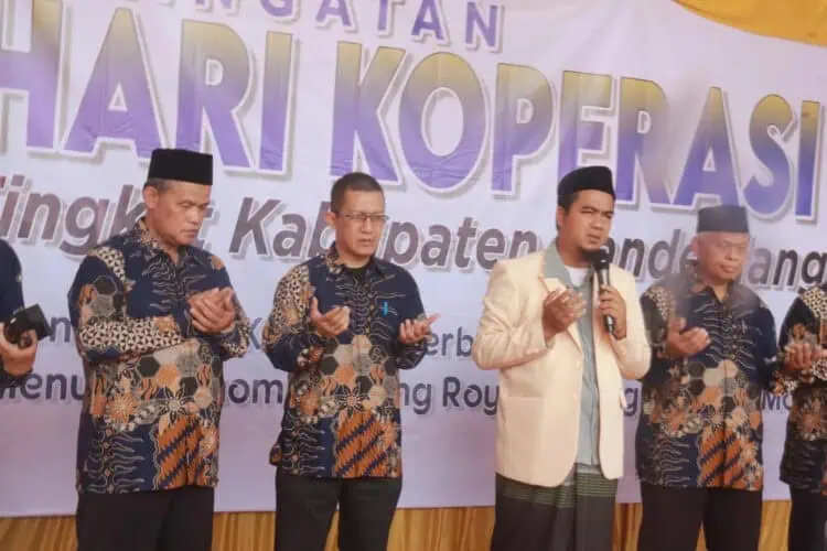 Peringati HUT ke 76, Puluhan Koperasi di Pandeglang Galang Dana untuk Palestina