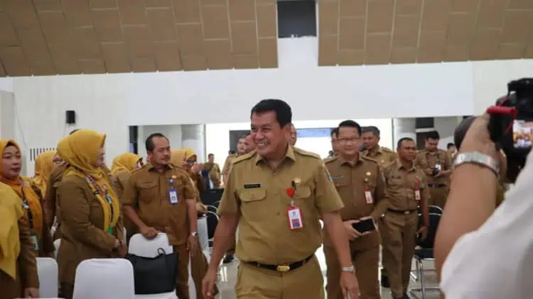 Sekda Launching Aplikasi TransDigi dan Simata, Minta ASN Kerja Cerdas dan Ikhlas