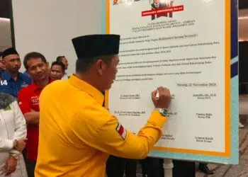 Jadi Ketua TKD Kabupaten Serang, Fahmi Instruksikan Kader Menangkan Prabowo- Gibran