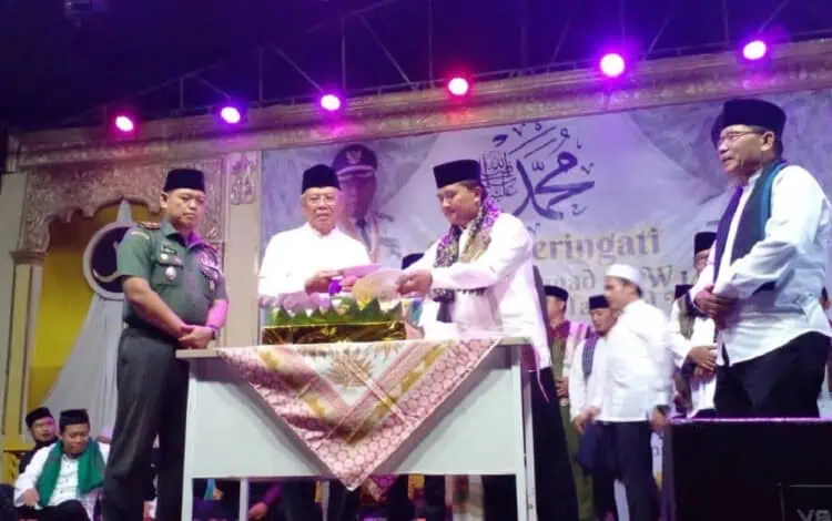 Hadiri Tasyakuran di Pamulang, Benyamin: Pembangunan Belum Berhenti