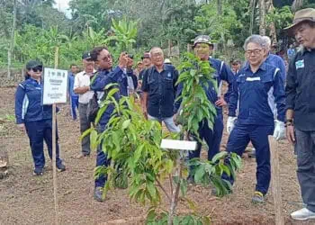Lestarikan Lingkungan, Nippon Shokubai Menggandeng Rekonvasi Bhumi Bangun Taman Kehati di Ciomas
