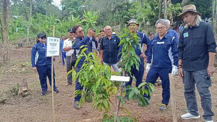 Lestarikan Lingkungan, Nippon Shokubai Menggandeng Rekonvasi Bhumi Bangun Taman Kehati di Ciomas