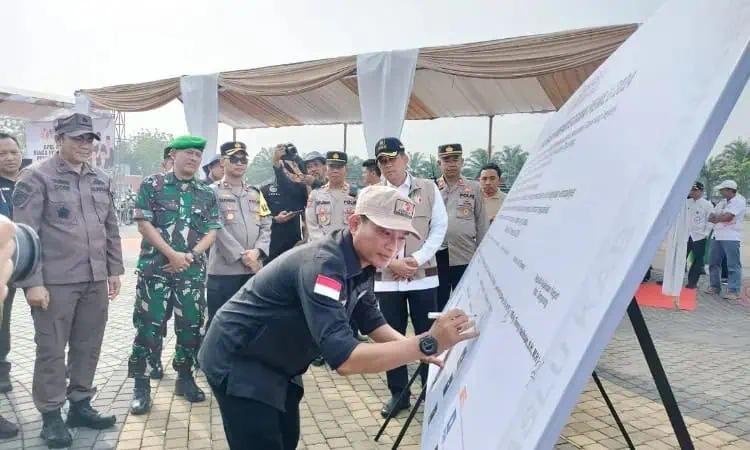 Bawaslu Kabupaten Tangerang Deklarasi Gebyar Pengawasan Pemilu