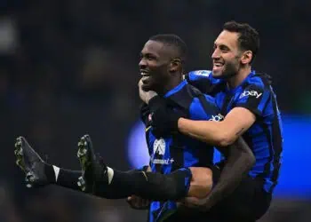 Kalahkan Frosinone, Nerazzurri ke Puncak Klasemen