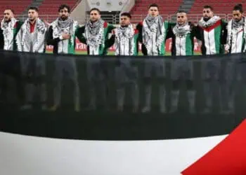 Laga Emosional Timnas Palestina