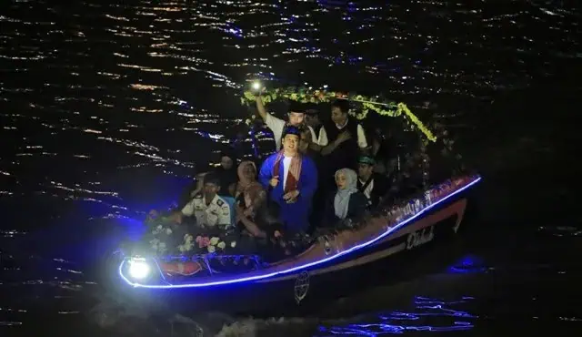 Momen Terakhir Buka Festival Cisadane, Begini Harapan Wali kota Arief Acara Ini Pada Masa Mendatang