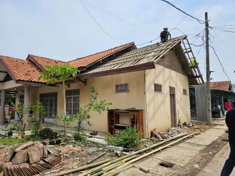 Korban Angin Puting Beliung di Sukadiri Harapkan Bantuan Material