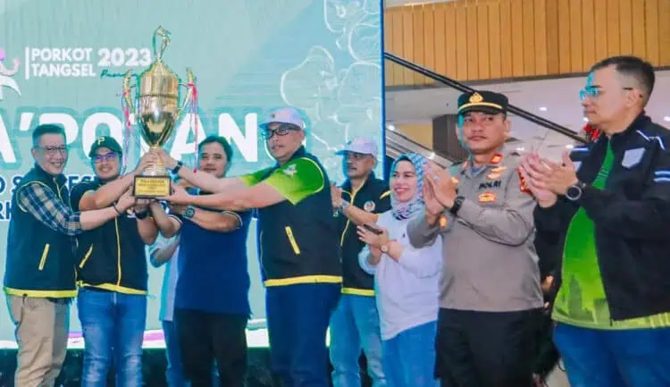 Buka Porkot Tangsel, Pilar Ingin Juara Umum Porprov VI Banten