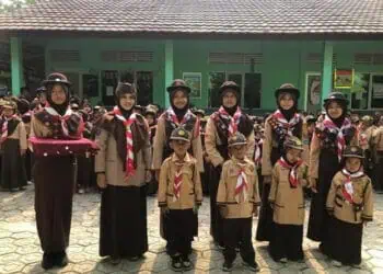 Hari Pahlawan, Aya Sophia Islamic School Kukuhkan Pramuka Prasiaga