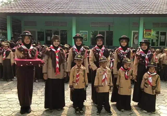 Hari Pahlawan, Aya Sophia Islamic School Kukuhkan Pramuka Prasiaga
