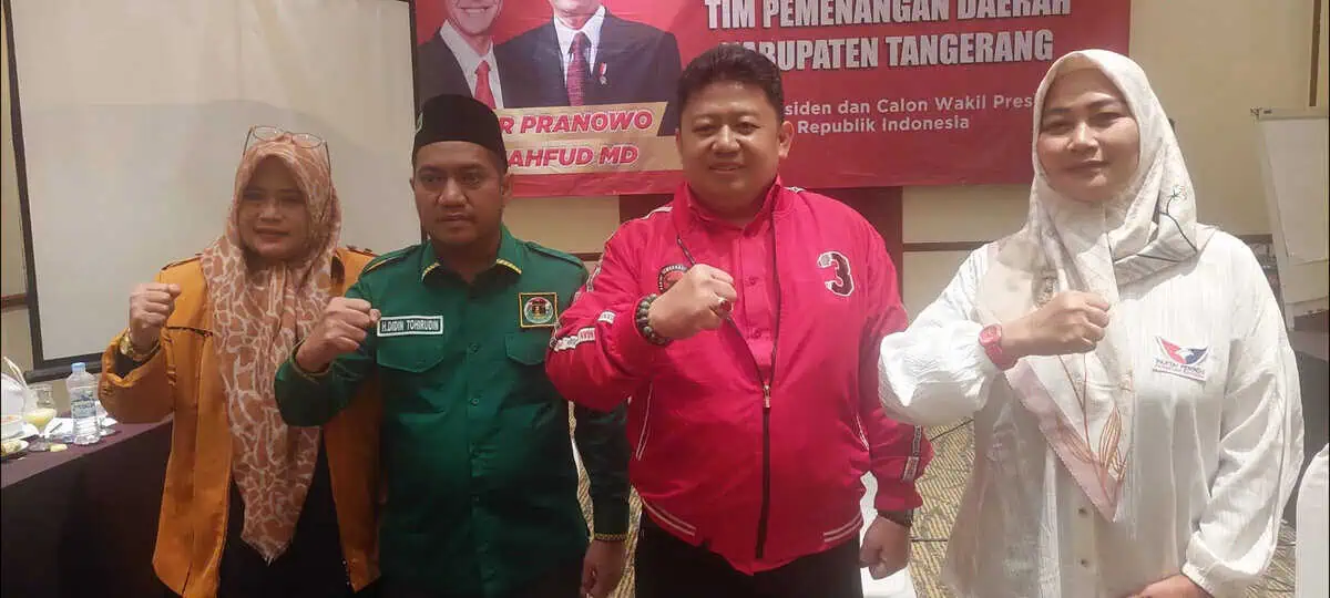 Posko Pemenangan Bersama Ganjar-Mahfud di Kabupaten Tangerang Disiapkan