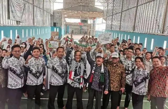 Peduli Palestina, Pelajar Kota Tangerang Beri Bantuan Kemanusiaan